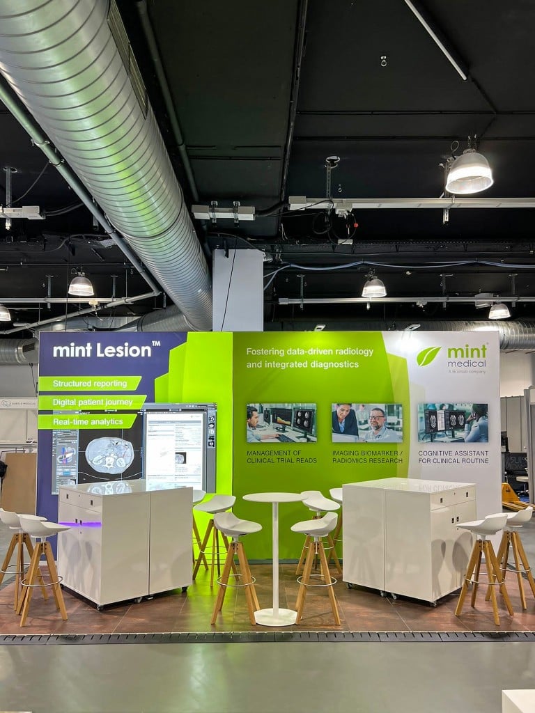 mint medical Fachmesse Stand
